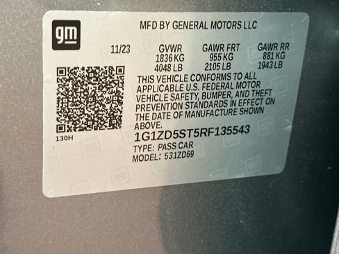 Used 2024 Chevrolet Malibu LT FWD image 37