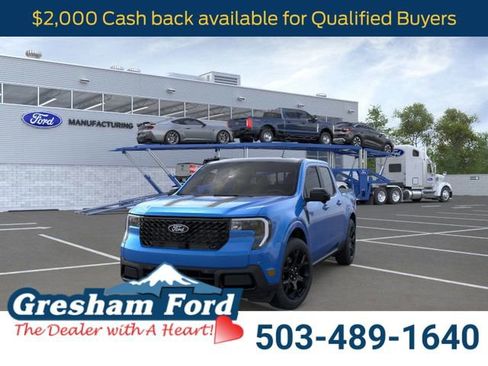 New 2025 Ford Maverick Lariat w/ Black Appearance Package image 2