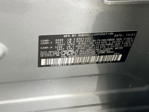 Used 2022 Subaru Ascent Touring image 35