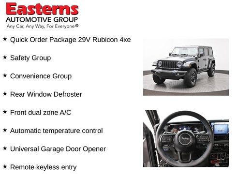 Used 2025 Jeep Wrangler Unlimited Rubicon 4xe w/ Safety Group image 11