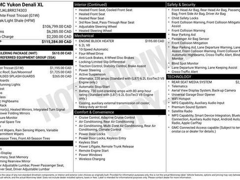 Used 2024 GMC Yukon XL Denali w/ Max Trailering Package AWD/4WD image 12