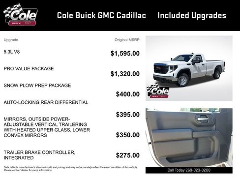 New 2024 GMC Sierra 1500 Pro w/ Pro Value Package image 3