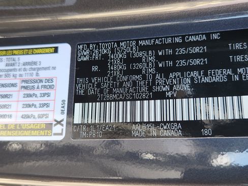 Used 2025 Lexus RX 350h w/ Convenience Package AWD/4WD image 25