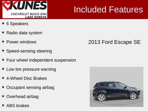 Used 2013 Ford Escape SE AWD/4WD image 2