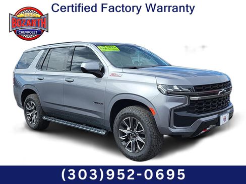 Used 2021 Chevrolet Tahoe Z71 w/ Rear Media and Nav Package image 1