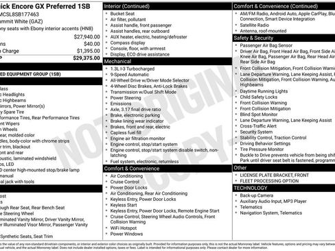Certified 2025 Buick Encore GX Preferred image 4