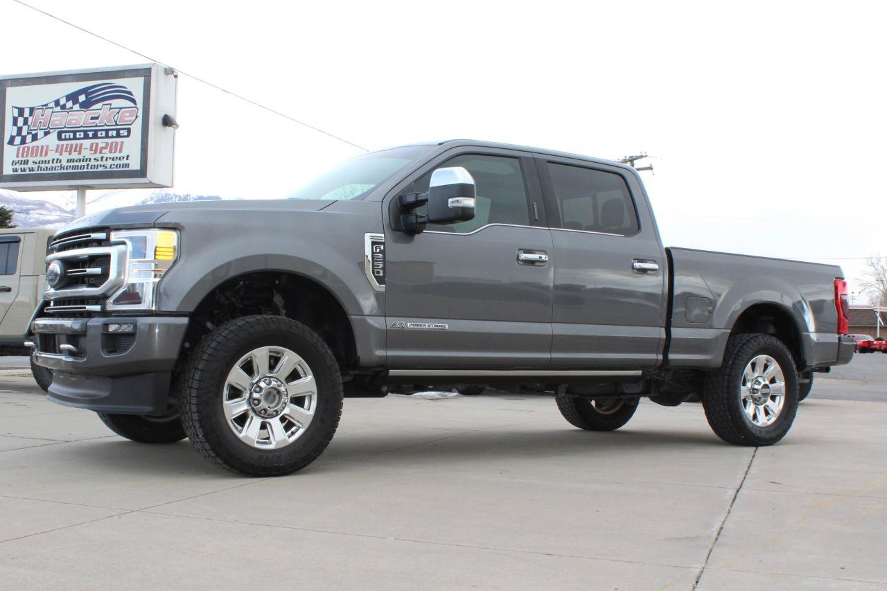 Used 2021 Ford F250 Platinum w/ FX4 Off-Road Package AWD/4WD image 69