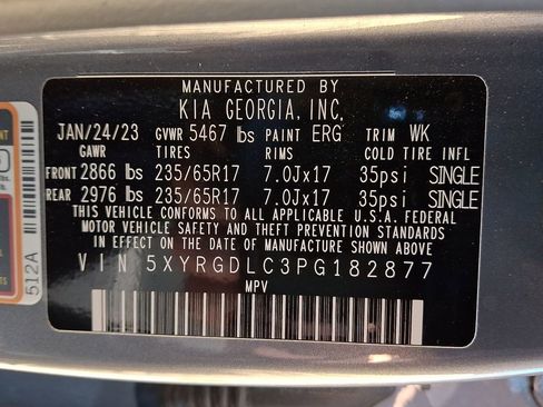 Certified 2023 Kia Sorento LX image 28