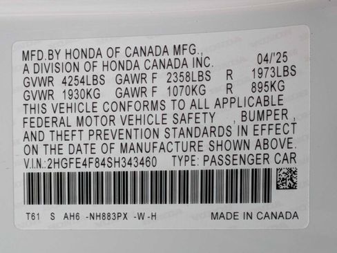 Used 2025 Honda Civic Sport image 31