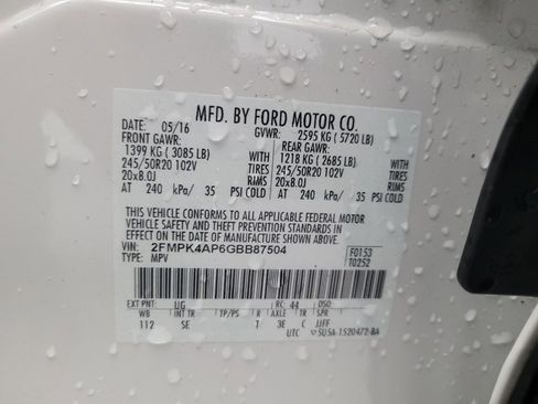 Used 2016 Ford Edge Sport image 33