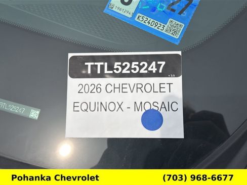 New 2026 Chevrolet Equinox LT w/ Convenience Package II AWD/4WD image 30