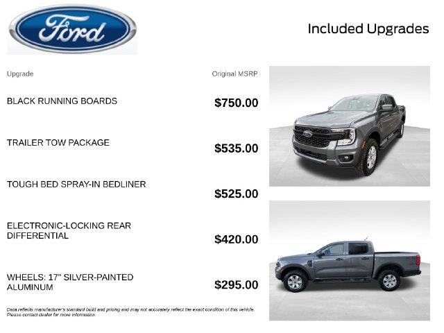 New 2026 Ford Ranger XL w/ Trailer Tow Package AWD/4WD image 2