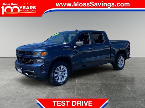 Used 2021 Chevrolet Silverado 1500 Custom RWD image 1