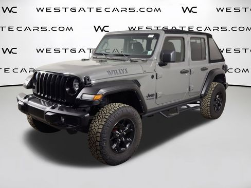 Used 2021 Jeep Wrangler Unlimited Sport image 1