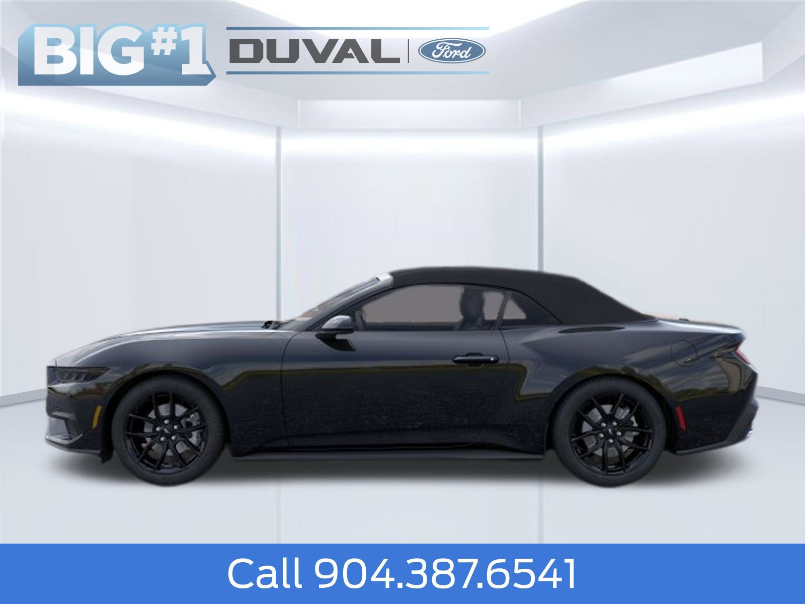 New 2026 Ford Mustang Convertible w/ Mustang Nite Pony Package RWD image 3