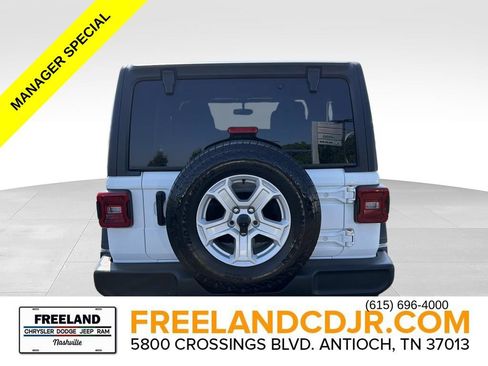 Used 2021 Jeep Wrangler Unlimited Sport AWD/4WD image 4