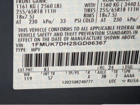 New 2025 Ford Explorer Active w/ Active Comfort Package image 17