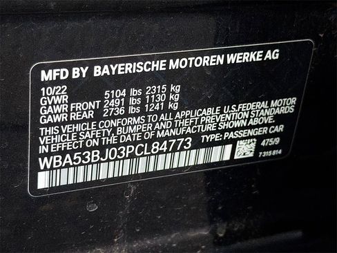 Used 2023 BMW 540i w/ M Sport Package image 34