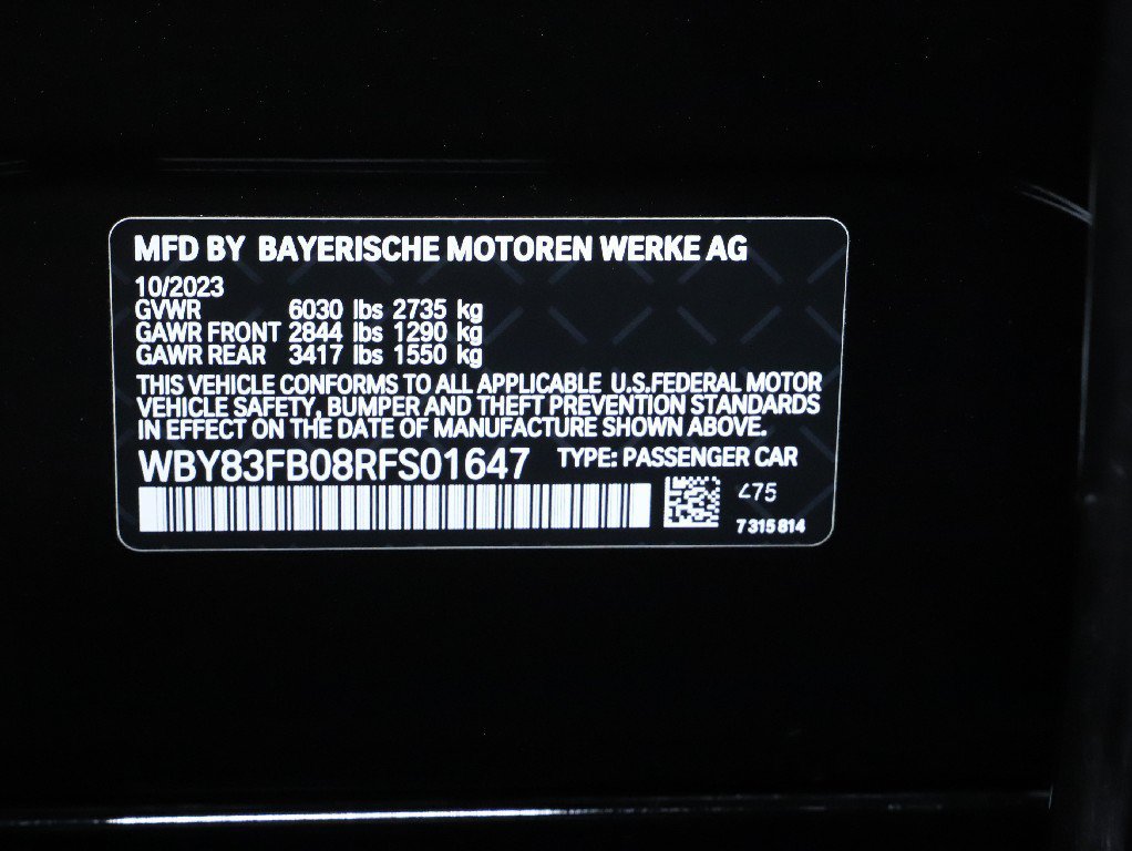 Used 2024 BMW i4 xDrive40i w/ M Sport Package AWD/4WD image 22