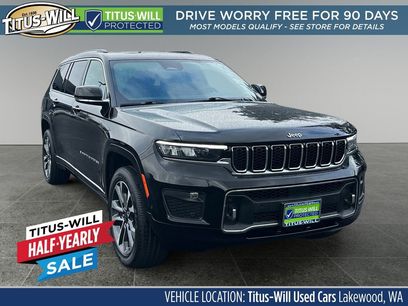 Used 2021 Jeep Grand Cherokee L Overland w/ Luxury Tech Group IV
