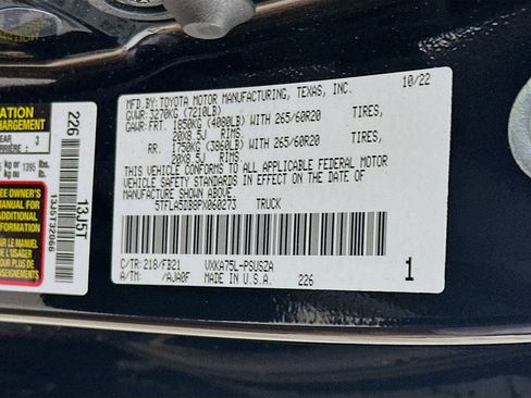 Used 2023 Toyota Tundra SR5 w/ SR5 Convenience Package AWD/4WD image 12