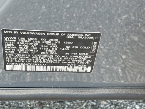 New 2026 Volkswagen Atlas SE AWD/4WD image 28