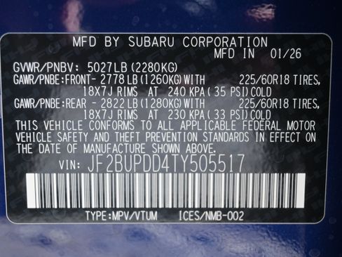 New 2026 Subaru Outback Limited w/ Premium/Limited Plus Package AWD/4WD image 38