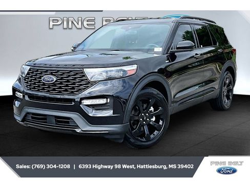 Used 2023 Ford Explorer ST-Line w/ Class IV Trailer Tow Package RWD image 10