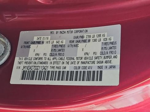 Used 2016 MAZDA MX-5 Miata Grand Touring RWD image 32