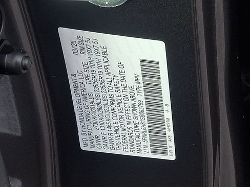 Certified 2025 Honda Odyssey Touring image 27