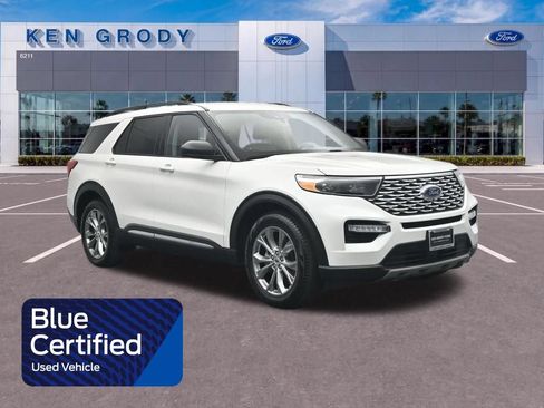 Certified 2021 Ford Explorer XLT w/ Equipment Group 202A RWD image 1
