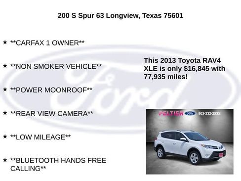 Used 2013 Toyota RAV4 XLE FWD image 5