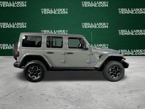 Used 2021 Jeep Wrangler Unlimited Rubicon 4xe w/ Steel Bumper Group image 3