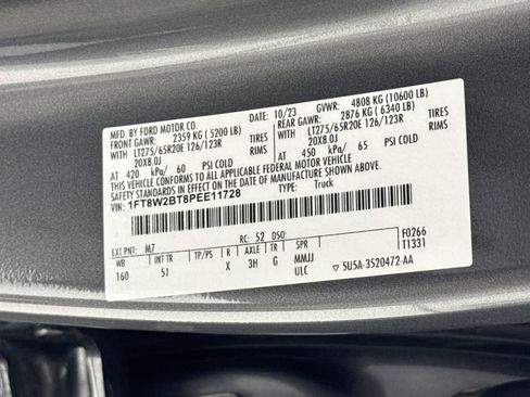 Used 2023 Ford F250 Lariat w/ Sport Appearance Package AWD/4WD image 34