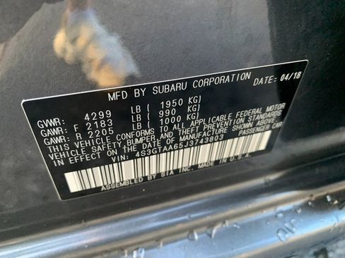 Used 2018 Subaru Impreza 2.0i AWD/4WD image 28