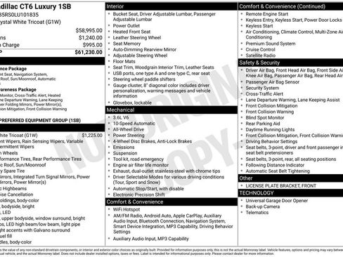 Used 2020 Cadillac CT6 Luxury image 19