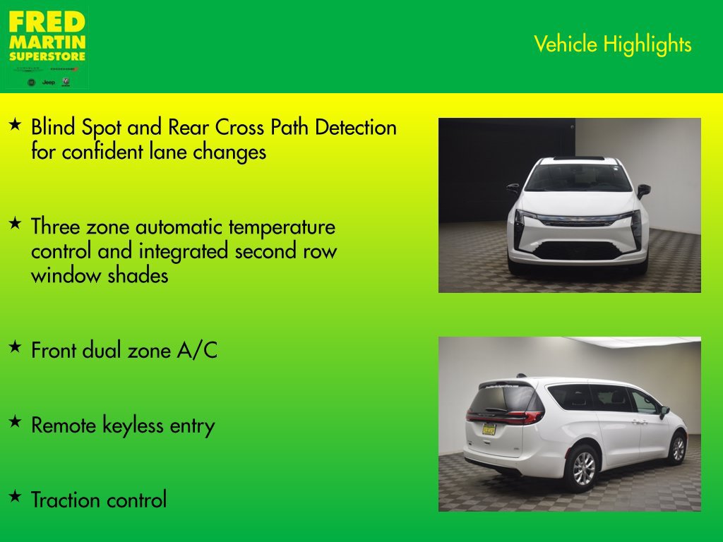 New 2027 Chrysler Pacifica Select w/ Family Tech Group AWD/4WD image 21