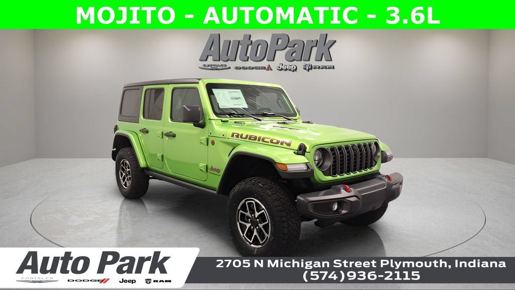 New 2026 Jeep Wrangler Unlimited Rubicon w/ Technology Group AWD/4WD image 2