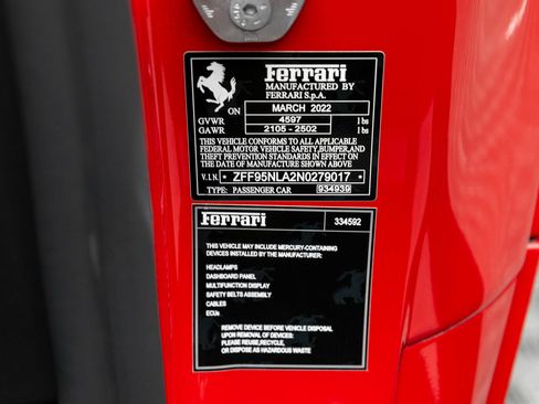 Certified 2022 Ferrari SF90 Stradale image 18