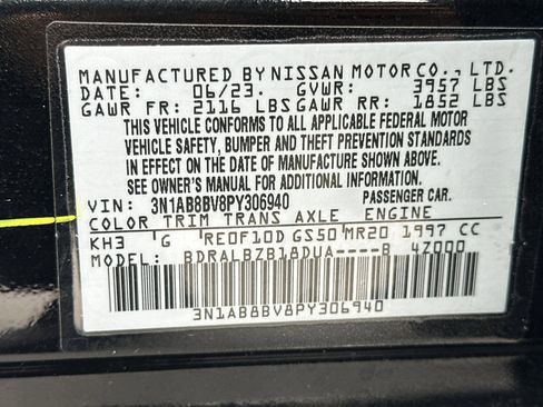 Used 2023 Nissan Sentra S image 28