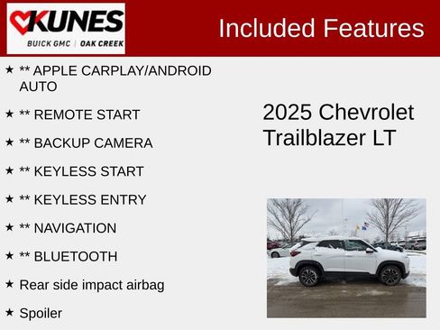 Used 2025 Chevrolet TrailBlazer LT image 2