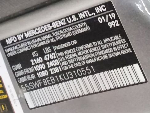 Used 2019 Mercedes-Benz C 300 4MATIC Sedan image 12