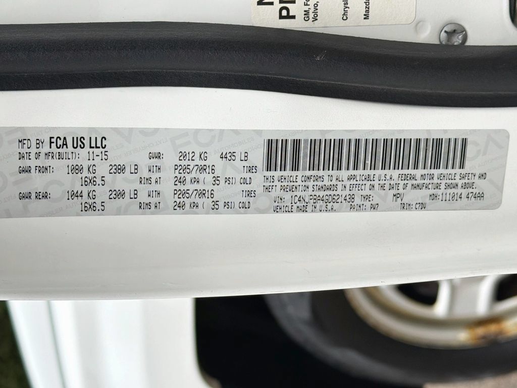 Used 2016 Jeep Patriot Sport w/ Power Value Group FWD image 29