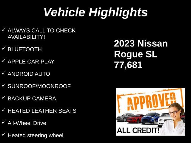 Used 2023 Nissan Rogue SL w/ SL Premium Package AWD/4WD image 9