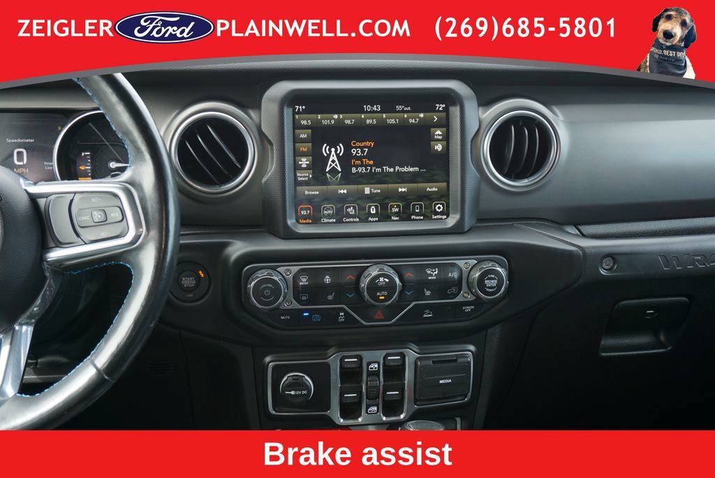 Used 2022 Jeep Wrangler Unlimited Rubicon 4xe w/ Cold Weather Group AWD/4WD image 14