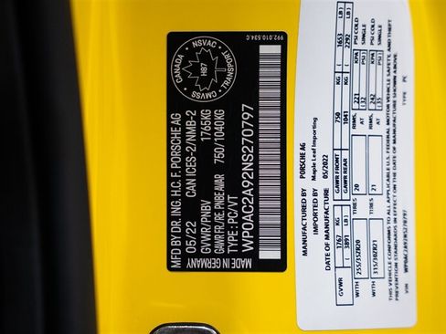 Used 2022 Porsche 911 GT3 RWD image 28