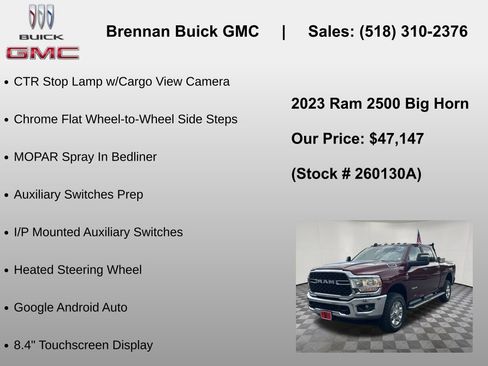 Used 2023 RAM 2500 Big Horn w/ Level 1 Equipment Group AWD/4WD image 30