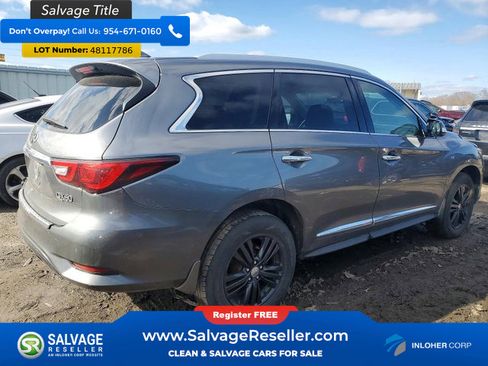 Used 2017 INFINITI QX60 Luxe AWD/4WD image 4