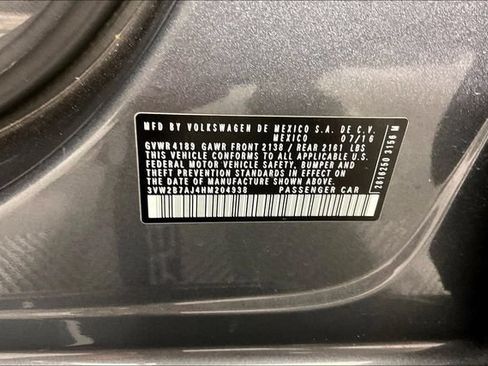 Used 2017 Volkswagen Jetta S FWD image 5