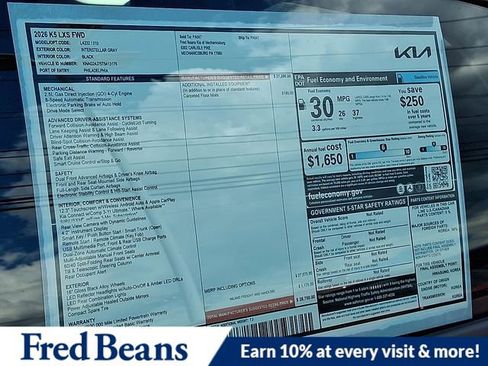 New 2026 Kia K5 LXS image 17